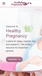 Mobile Screenshot of healthypregnancy.com